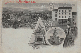 88 - Senones - Souvenir De Senones - Barthelemy - Monument De Dom Calmet - L'Eglise - Senones