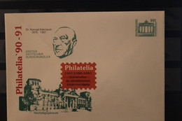 DDR 1990; Ganzsache; Philatelia 90, Mit Zudruck, Ungebraucht - Privé Briefomslagen - Ongebruikt