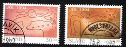 1994 Christmas Mi IS 816 - 817 Sn IS 790 - 791 Yt IS 768 - 769 Sg IS 831 - 832 O Used - Used Stamps