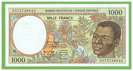 EQUATORIAL GUINEA C.A.S. 1000 FRANCS  1993  P-502Na  UNC - Guinea Equatoriale