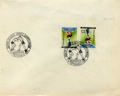 Turkey 1957 World Freestyle Wrestling Championships, Istanbul, Jun. 2 (second Day) | Special Postmark - Cartas & Documentos