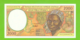 EQUATORIAL GUINEA C.A.S. 2000 FRANCS  1993  P-503Na  UNC - Guinea Equatoriale