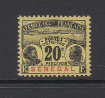 Senegal, Scott J7 (Yvert TT7), MHR - Postage Due