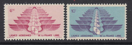 Syria, Scott MC5-MC6 (Yvert Levant PA5-PA6), MLH - Unused Stamps