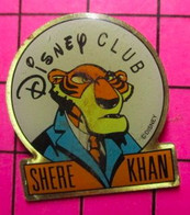 613F Pin's Pins / Beau Et Rare / THEME : DISNEY / TIGRE SHERE KHAN DISNEY CLUB - Disney