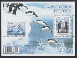 2009 - Bloc Feuillet F4350 PROTECTION DES PÔLES  N° 4350 NEUF** LUXE MNH - Nuevos