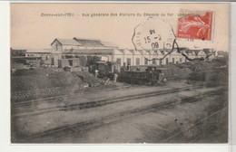 03 - COSNE-SUR-L'OEIL - Vue Générale Des Ateliers Du Chemin De Fer économique Animés - Train - Altri Comuni