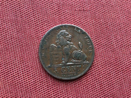 BELGIQUE Monnaie De 5 Centimes 1850 - 5 Cent