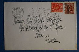 AM11 GREAT BRITAIN  BELLE LETTRE   1936    ++++ WAKING   POUR PARIS  FRANCE ++AFFRANCH. INTERESSANT - Lettres & Documents