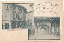 L'ISLE SUR TARN - N° 44 - VIEILLES MAISONS DU XVI E SIECLE - LES COUVERTS - Lisle Sur Tarn