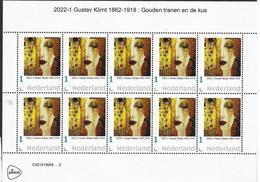 Nederland  2022-1  Gustav Klimt Schilderij  Painting  Vel-sheetlet      Postfris/mnh/neuf - Nuevos