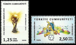 Turquie/Turkije /Truthahn / Turkey** - Coupe Du Monde Brézil / Wereldbeker Brazilië / Weltmeisterschaft Brasilien - 2014 – Brésil