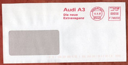 Brief, Francotyp-Postalia, Audi A 3 Ingolstadt, 2001 (6427) - Affrancature Meccaniche Rosse (EMA)