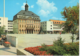 011887  Hanau - Marktplatz Und Rathaus - Hanau