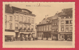 Nivelles - Un Coin De La Grand'Place - Café Du Commerce / Bières Mousel Et Union-Bier ( Voir Verso ) - Nijvel