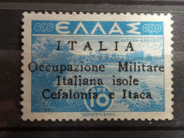 Italia. 1941/1943. Ocupación Cefalonia E Ítaca. Nuevo ** - Cefalonia & Itaca