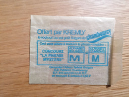 Enveloppe Transparente "offert Par Kremly" - Buste Trasparenti