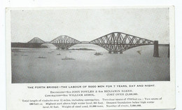 Postcard Rp Fife  Scotland  Forth  Bridge Unused  William Allan - Fife