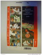 België Belgique 2005 Judo Belgian International Sport Champions Planche 3 BL 121 3407-3412 Yv 3392-3397 MNH ** - 2002-… (€)