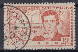NIGER : RARE CACHET DE NOYELLES SUR ESCAUT SUR RENE CAILLIE N° 64 - Used Stamps