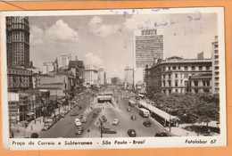 Sao Paulo Brazil Old Postcard - São Paulo