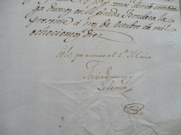 MEXIQUE Guerre Pièce Signée 1810 Perone Pièce Signée Ledemia - Other & Unclassified