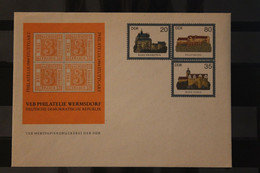 DDR 1984, Ganzsache U 1; Burgen Der DDR; Zudruck PHILATELIA 1984 Stuttgart, Ungebraucht - Enveloppes - Neuves