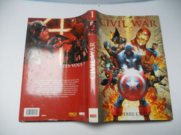 CIVIL WAR Tome 1 : Guerre Civile - Intégrale Marvel Deluxe // TBE - Marvel France