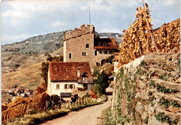 Am Genfer See, Tour De Marsens Mit Blick Auf Epesses (7085) - Épesses