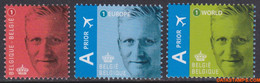 België 2013 - Mi:4426/4428, Yv:4360/4362, OBP:4369/4371, Stamp - XX - King Philip I - Unused Stamps