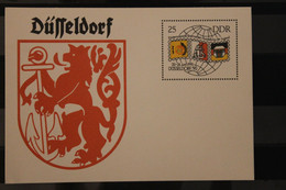 DDR 1990, Ganzsache P 106, Briefmarkenausstellung Der Jugend, Düsseldorf - Postcards - Mint