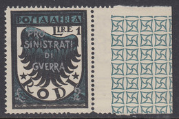 ITALY - EGEO OCC. TEDESCA  A58 - Cat. 125 Euro - GOMMA INTEGRA - MNH** - LUXUS POSTFRISCH - Egeo (Ocu. Alemana)