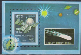 SPACE - Halley's Comet - LAOS - S/S MNH - Colecciones