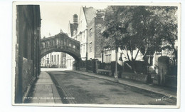 Postcard Oxford Hertford College Bridge Walter Scott Used Not Posted Rp - Oxford