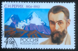 Rossija - Rusland Federatie - C5/19 - (°)used - 2004 - Michel 1209 - Svetoslav Roerich - Gebruikt