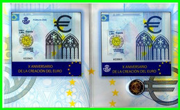 ESPAÑA EL 1 DE ENERO DE 1999 NACÍA EN EUROPA LA NUEVA MONEDA DEL EURO, SI BIEN HUBO QUE ESPERAR TRES AÑOS MÁS, HASTA 200 - Essais Privés / Non-officiels