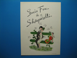 (1955) SUCCÈS FOU Parfum De SCHIAPARELLI (illustrateur Peynet) - Publicidad