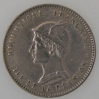 Réunion, Bon Pour 50 Cent 1896, TTB/TTB, KM# 4 - Réunion