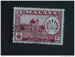 Maleisië Malaya Malaysia Negri Sembilan 1957 Mosquée Moskee Yv 64 O - Negri Sembilan