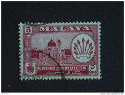 Maleisië Malaya Malaysia Negri Sembilan 1957 Mosquée Moskee Yv 64 O - Negri Sembilan