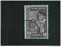 Maleisië Malaya Malaysia Johore 1960 Tigre Tijger Yv 137 O - Johore