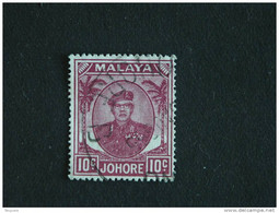 Maleisië Malaya Malaysia Johore 1949-55 Sultan Ibrahim Yv 116 O - Johore