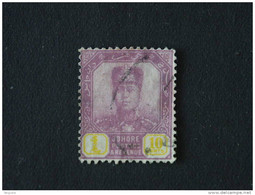 Maleisië Malaya Malaysia Johore 1921-37 Sultan Ibrahim Yv 92 O - Johore