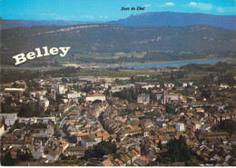 01 - Belley - La Ville Et La Dent Du Chat - Vue Aérienne - Belley