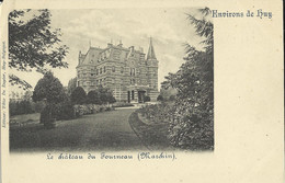 Environs De Huy -- Le Château Du Fourneau  (Marchin). (2 Scans). - Marchin