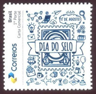 BRAZIL 2020 STAMP DAY -MINT - Personnalisés