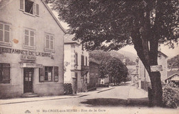 Ste Croix Aux Mines Rue De La Gare (Estaminet De La Gare), Rare - Sainte-Croix-aux-Mines