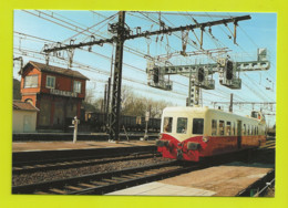 01 AMBERIEU Train Autorail Picasso X 3801 Au Poste 1 VOIR DOS - Altri Comuni