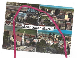 CPM - MONT-SAINT-MARTIN (54) En Avion Au-dessus De ...multivues - Mont Saint Martin