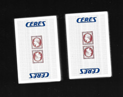 LOT 2 JEUX DE CARTES 32 ET 54 CARTES Neufs CERES Collection - Pinzas, Lupas Y Microscopios